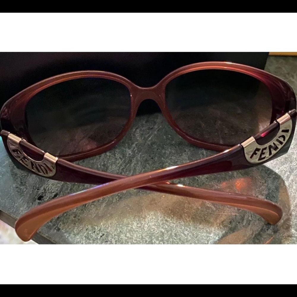 Fendi Sunglasses Brown logo sides FS5064